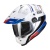 Scorpion ADF 9000 Desert Blue White Red Gloss